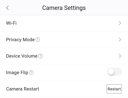 Settings